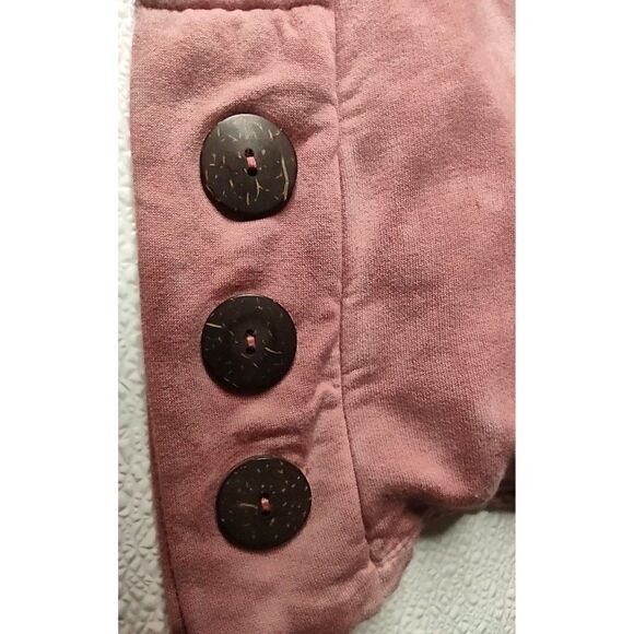 New Directions Studio Ombre Pink, White, and Gray Cowl Neck Top Size Large - Picture 7 of 10